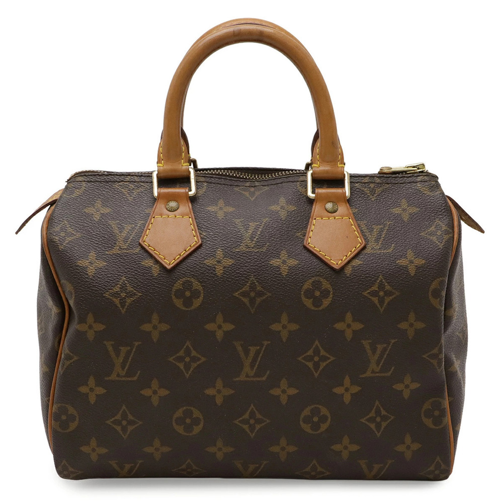 LOUIS VUITTON Monogram Speedy brown Boston Bag Handbag